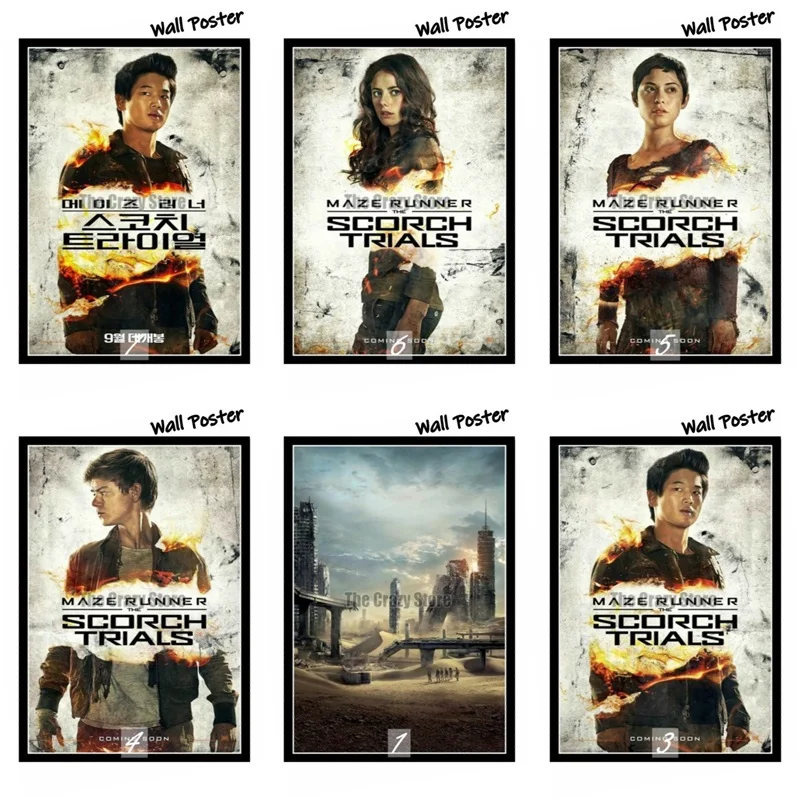Maze Runner The Scorch Trials Movie Home Decorative Painting White Kraft Paper Poster 42X30cm
Maze Runner The Scorch Trials Movie Home Decorative Painting White Kraft Paper Poster 42X30cm