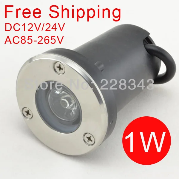 Freeshipping 1W LED underground lamps Buried lighting LED underground light outdoor recessed DC12V AC85-265V
Freeshipping 1W LED underground lamps Buried lighting LED underground light outdoor recessed DC12V AC85-265V