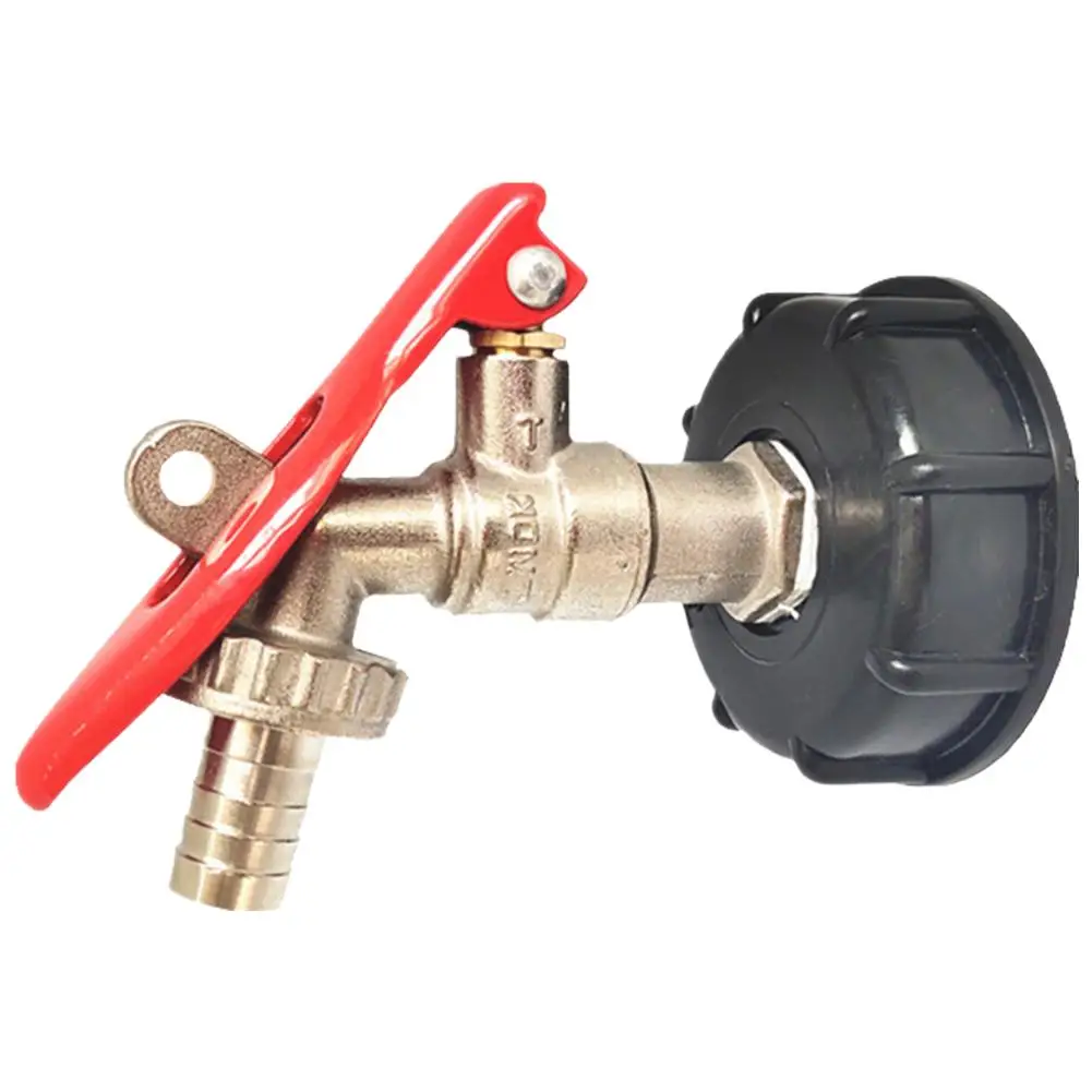 IBC Tote Tank Food Grade Drain Adapter 1/2" Garden Hose Lockable Faucet Water Tank Hose Connector Replacement
IBC Tote Tank Food Grade Drain Adapter 1/2" Garden Hose Lockable Faucet Water Tank Hose Connector Replacement