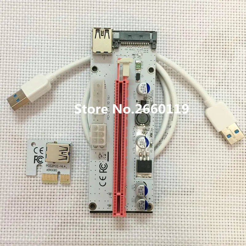 Новый PCIE 1x к 16x видеокабель-удлинитель три адаптера питания карта горная линия
Новый PCIE 1x к 16x видеокабель-удлинитель три адаптера питания карта горная линия