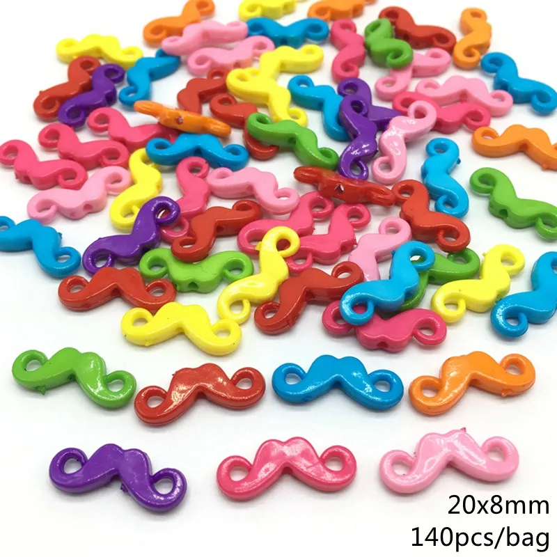 Meideheng acrylic bright colourful moustache beads for Jewelry making decoration necklace accessories Straight 20*8mm 140pcs/bag
Meideheng acrylic bright colourful moustache beads for Jewelry making decoration necklace accessories Straight 20*8mm 140pcs/bag