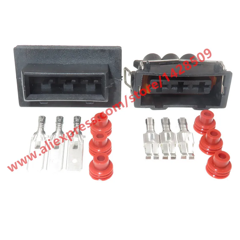 20 Sets 3 Pin 6.3mm Automotive Connector Waterproof Sealed Wire Connectors Female Male Plug For Cars
20 Sets 3 Pin 6.3mm Automotive Connector Waterproof Sealed Wire Connectors Female Male Plug For Cars