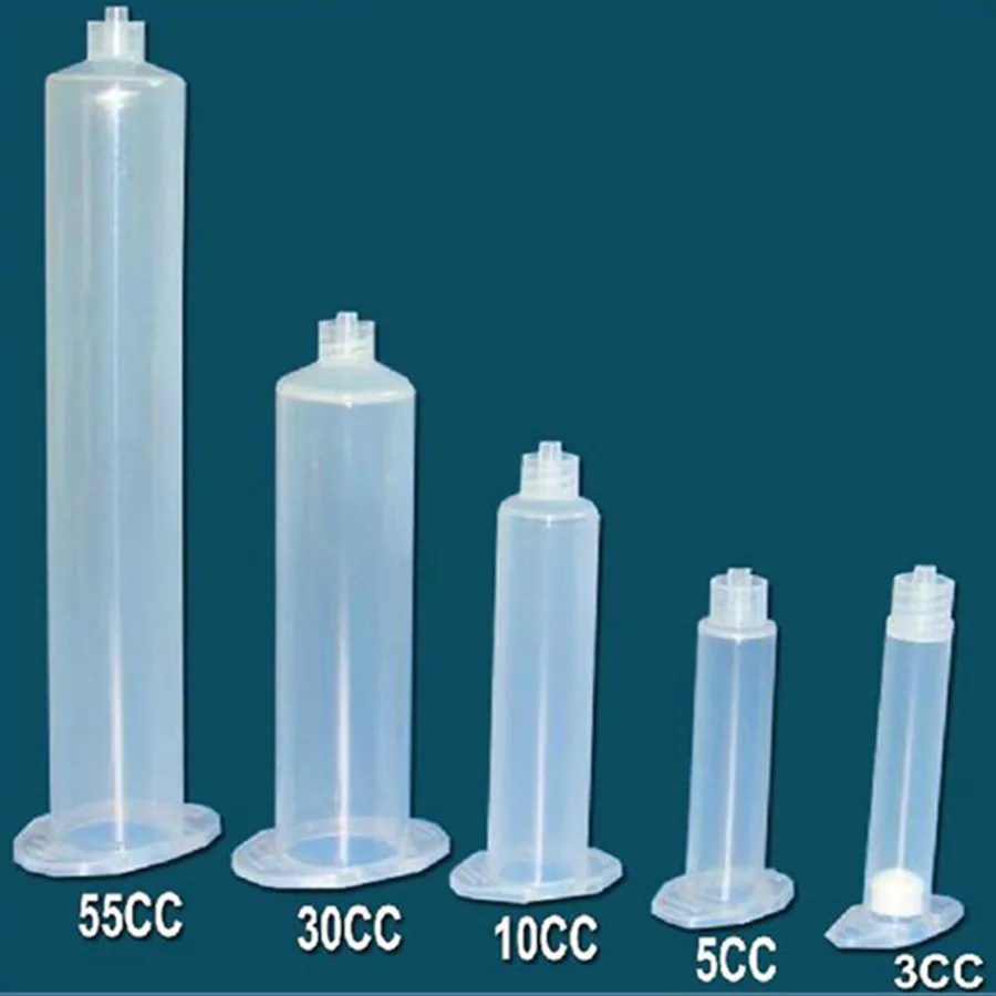 3CC 5CC 10CC 30CC 55CC US type disposable epoxy glue syringe barrels/single glue cartridge 20pcs/lot
3CC 5CC 10CC 30CC 55CC US type disposable epoxy glue syringe barrels/single glue cartridge 20pcs/lot