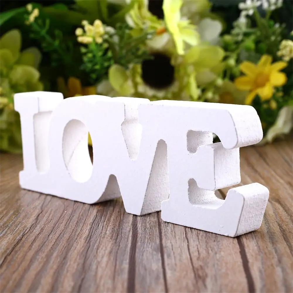 Wooden Letter Alphabet Word Free Standing "LOVE" Letter Word Home Decoration Accessories Wedding Party Birthday Wood Letters
Wooden Letter Alphabet Word Free Standing "LOVE" Letter Word Home Decoration Accessories Wedding Party Birthday Wood Letters
