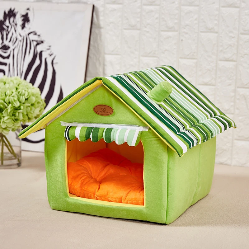 Removable Cat House Small Medium Dogs Bed Fashion Pet Cover Mat Winter Warm Soft Kennels Animal Cushion Basket Products Supplies
Removable Cat House Small Medium Dogs Bed Fashion Pet Cover Mat Winter Warm Soft Kennels Animal Cushion Basket Products Supplies