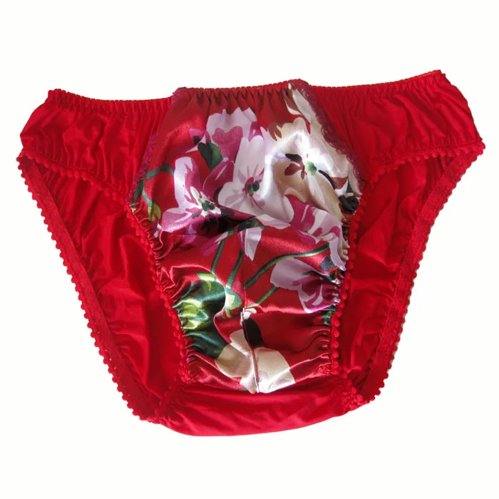 Gay Men's Underwear Sexy Flower Underpants Sissy Mens Briefs Silk Breathable Seamless Solid Panties Cueca Sexy for Men
Gay Men's Underwear Sexy Flower Underpants Sissy Mens Briefs Silk Breathable Seamless Solid Panties Cueca Sexy for Men