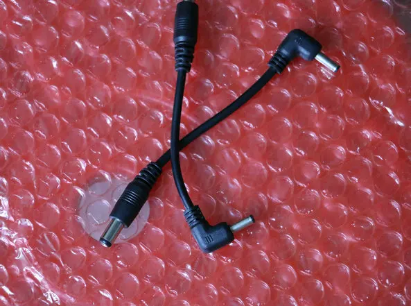 2 piece DC 5.5x2.1mm Male straight to 2.5x0.7mm male L-shaped 90 Angle power plug adapter cable connector cord 10cm 24AWG
2 piece DC 5.5x2.1mm Male straight to 2.5x0.7mm male L-shaped 90 Angle power plug adapter cable connector cord 10cm 24AWG