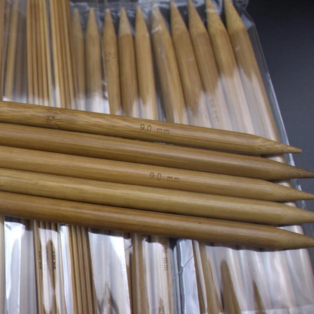 75pcs/set 15 Sizesx5 20cm Double Pointed Carbonized Bamboo Knitting Needles Sweater Knitting Bamboo Handle Smooth Craft Needle
75pcs/set 15 Sizesx5 20cm Double Pointed Carbonized Bamboo Knitting Needles Sweater Knitting Bamboo Handle Smooth Craft Needle