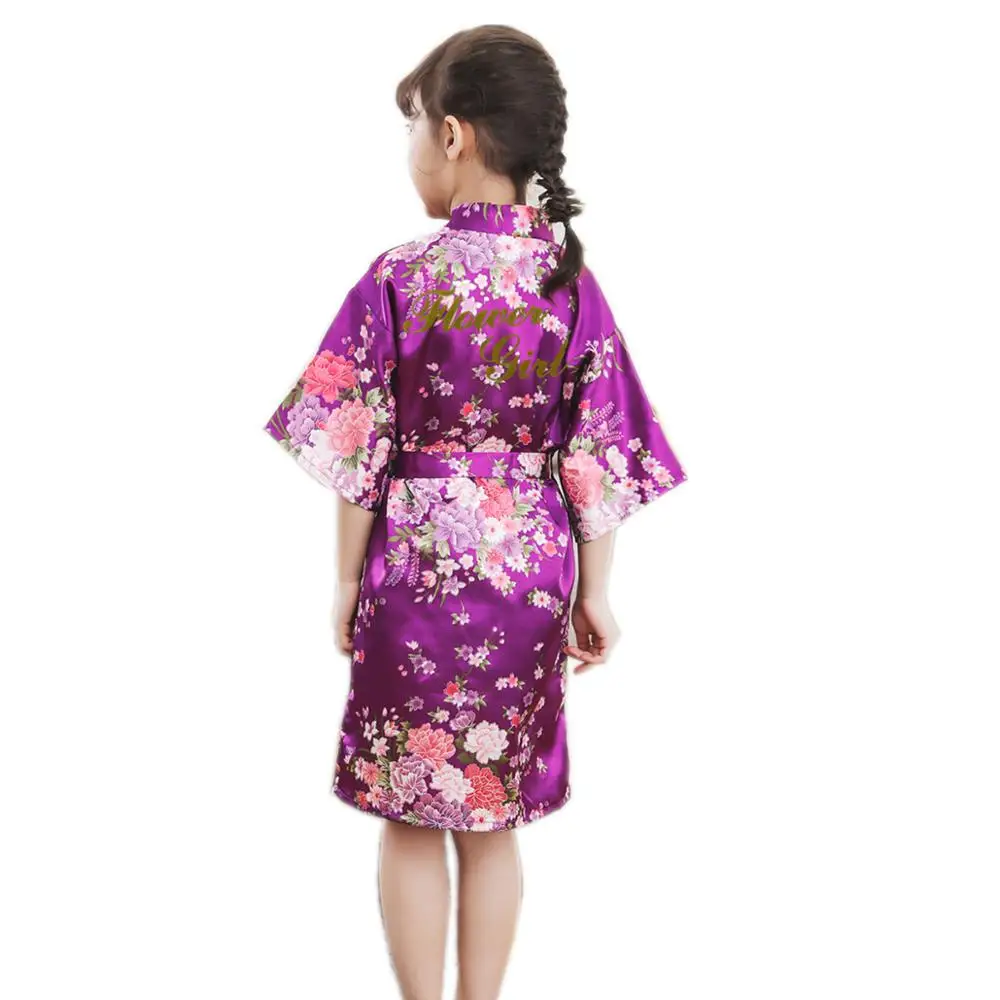 BZEL Wholesale Satin Floral Kimono Flower Girl Robes For Wedding Dress Children Sleepwear Bathrobe Clothes Kids Pijamas Homewear
BZEL Wholesale Satin Floral Kimono Flower Girl Robes For Wedding Dress Children Sleepwear Bathrobe Clothes Kids Pijamas Homewear