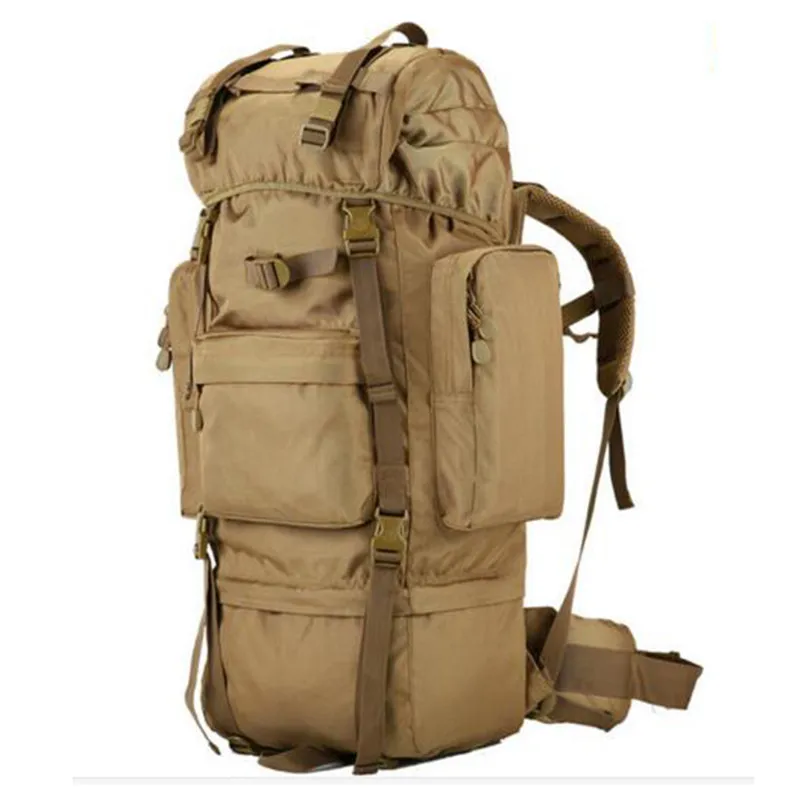 Military Men 70L Tactical Bag Mountaineering Backpack Travel Climbing Backpack 1680 D nylon Waterproof Hunting Camping Rucksack
Military Men 70L Tactical Bag Mountaineering Backpack Travel Climbing Backpack 1680 D nylon Waterproof Hunting Camping Rucksack