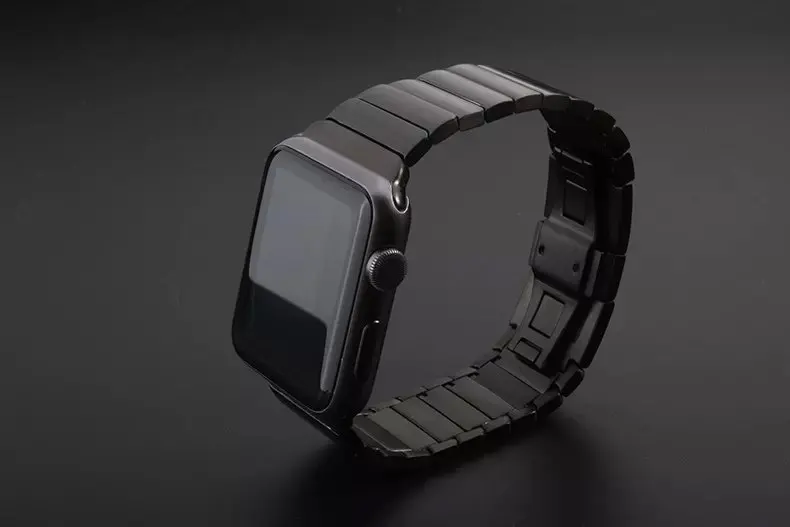 Браслет link для apple watch ремешок из нержавеющей стали с 1:1 оригинальной застежкой