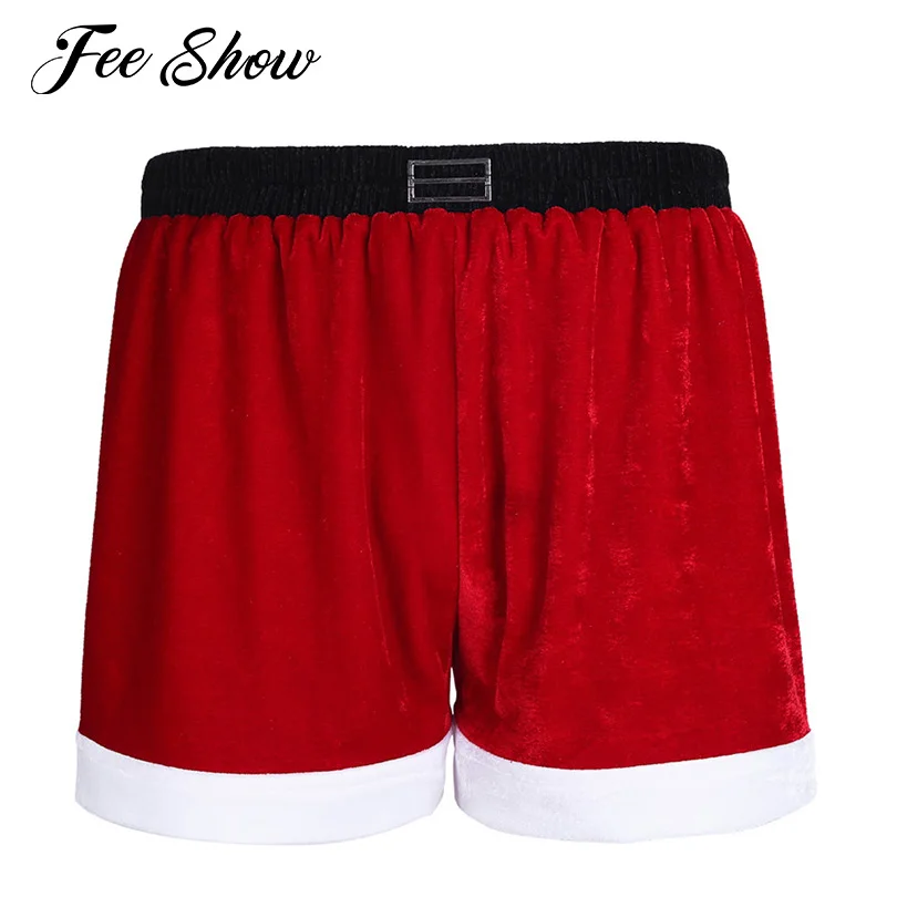 Gay Men's Flannel Christmas Santa Claus Costume Stretchy Comfortable Boxer Shorts Sexy Underwear Christmas Santa Shorts Panties
Gay Men's Flannel Christmas Santa Claus Costume Stretchy Comfortable Boxer Shorts Sexy Underwear Christmas Santa Shorts Panties