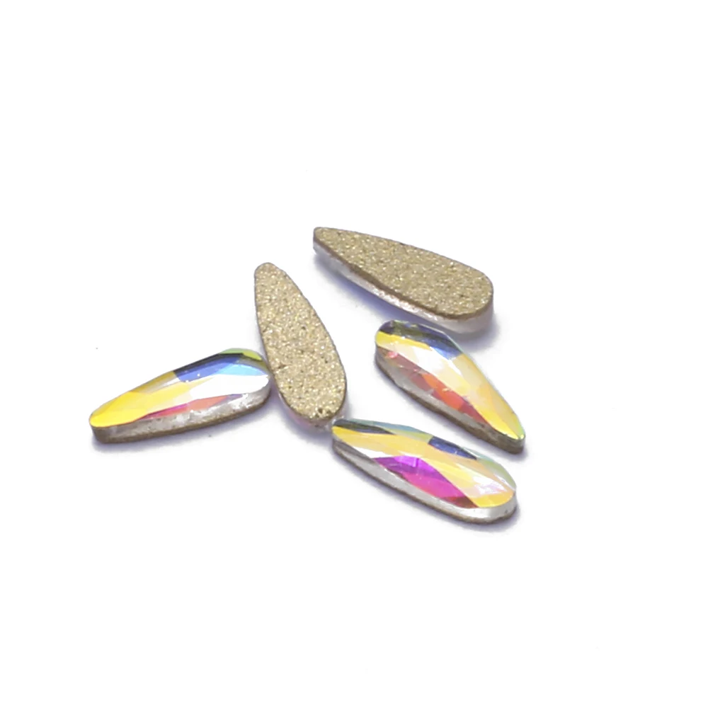 50pcs Flatback Nail Stones 2x6mm Crystal Long Tear Shape Nail Art Wedding Dress DIY Jewerly Handcrafts Decoration Accessories
50pcs Flatback Nail Stones 2x6mm Crystal Long Tear Shape Nail Art Wedding Dress DIY Jewerly Handcrafts Decoration Accessories