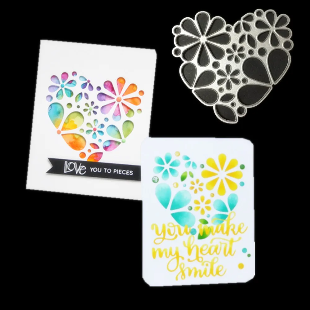 Flower Floral Love Heart Decor Card Metal Cutting Dies Die cutter Stencil Stamp DIY Scrapbook Paper Photo Craft Template Dies
Flower Floral Love Heart Decor Card Metal Cutting Dies Die cutter Stencil Stamp DIY Scrapbook Paper Photo Craft Template Dies