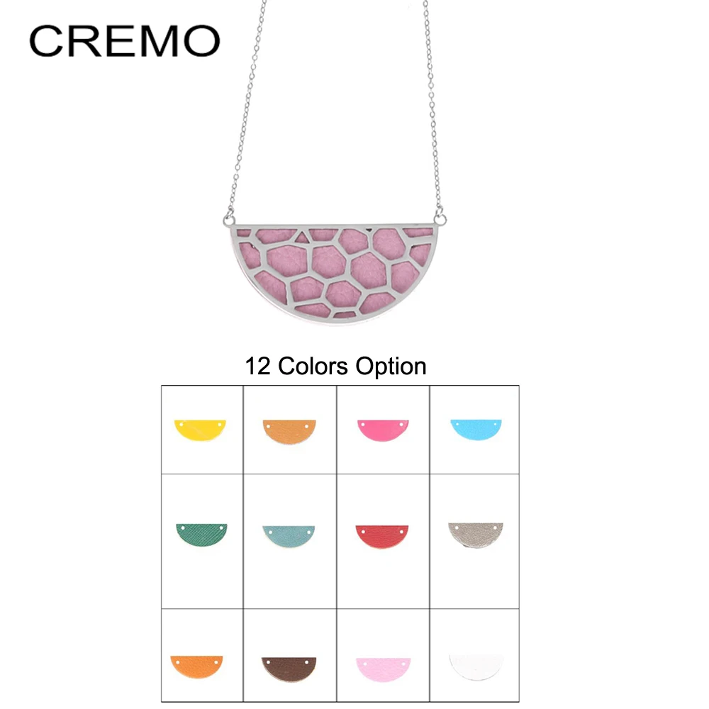 Cremo женское ожерелье с подвеской реверсивное кожаное s & Подвески Сменное