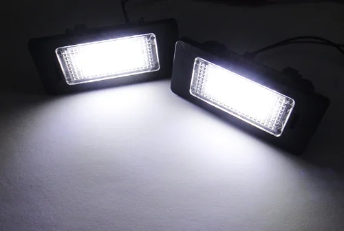 2Pcs WHITE LED REAR LICENSE PLATE LIGHTS LAMPS ERROR FREE for 5 series/GT 95-14 520I 525I 530I 540I 5GT License lamp assembly
2Pcs WHITE LED REAR LICENSE PLATE LIGHTS LAMPS ERROR FREE for 5 series/GT 95-14 520I 525I 530I 540I 5GT License lamp assembly
