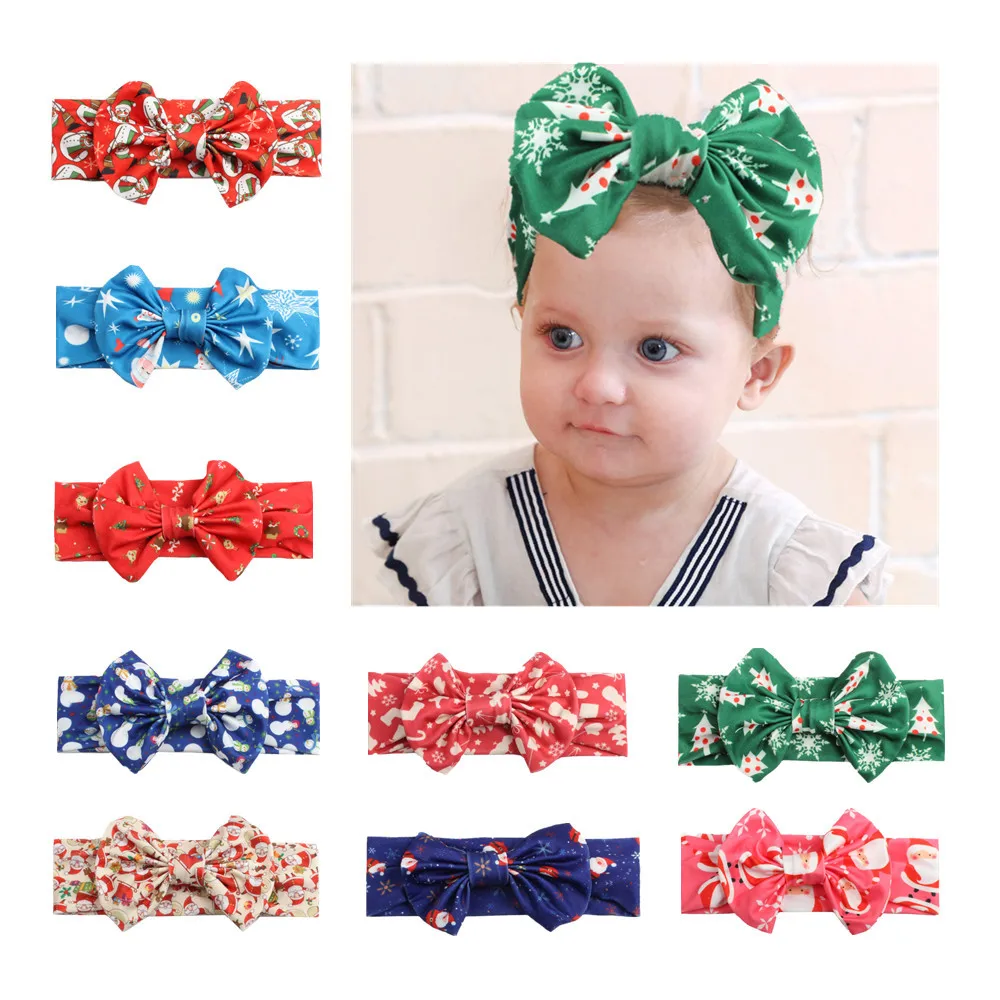 on sale 1pc 2019 New Christmas Elastic Newborn Baby Girls bows Headband Knot Hair Band Children Bowknot Headband bandeau bebe
on sale 1pc 2019 New Christmas Elastic Newborn Baby Girls bows Headband Knot Hair Band Children Bowknot Headband bandeau bebe
