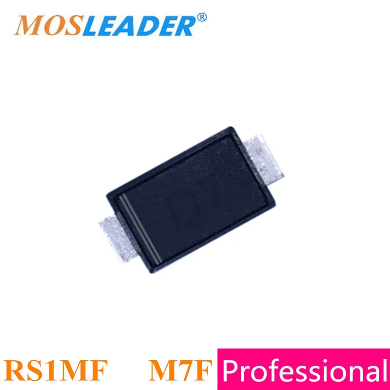 Mosleader FR107 RS1M 1N4007F 1N4007 M7 SMAF 3000PCS Thiner than SMA 1A 1KV 1000V Chinese High quality
Mosleader FR107 RS1M 1N4007F 1N4007 M7 SMAF 3000PCS Thiner than SMA 1A 1KV 1000V Chinese High quality