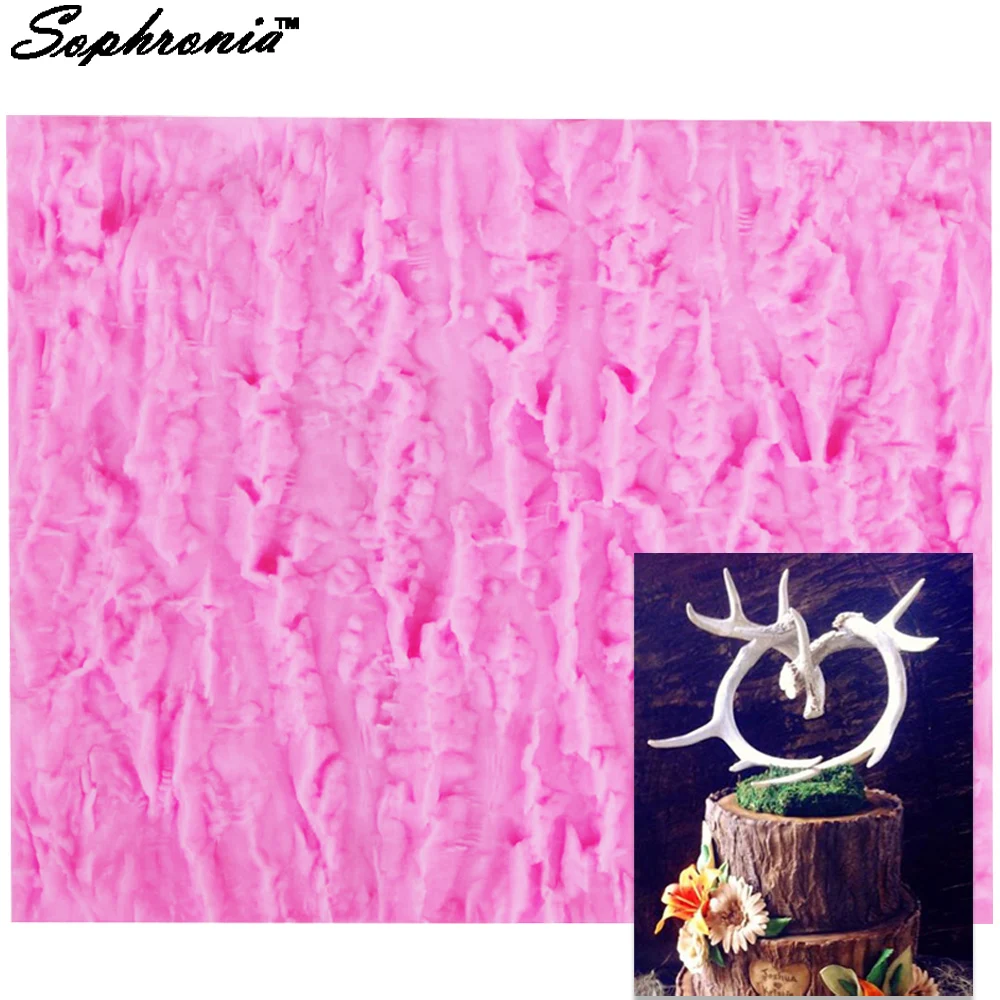 10PCS/SET 3D Bark Silicone Mold Tree Fondant Gum Paste and Sugar Craft Decorating Moulds DIY Cake Baking Tool M472,19*15.5*1cm
10PCS/SET 3D Bark Silicone Mold Tree Fondant Gum Paste and Sugar Craft Decorating Moulds DIY Cake Baking Tool M472,19*15.5*1cm