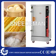 8pans Single door industrial electrical rice cooker steam rice machine