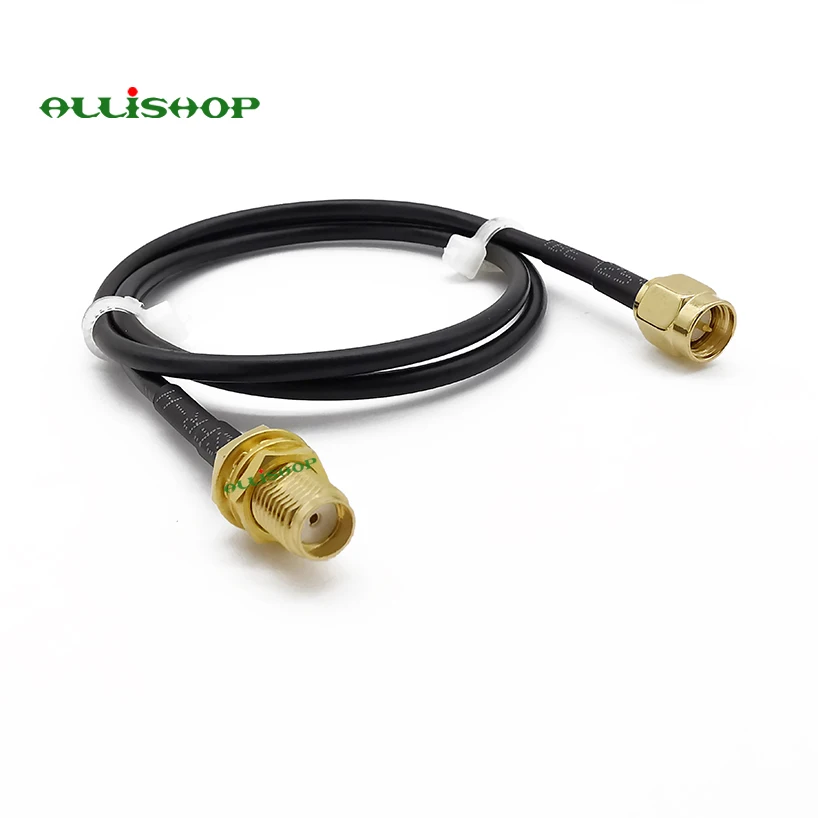 ALLISHOP Новое поступление 30 см кабель SMA штекер женский с гайкой переборка RF