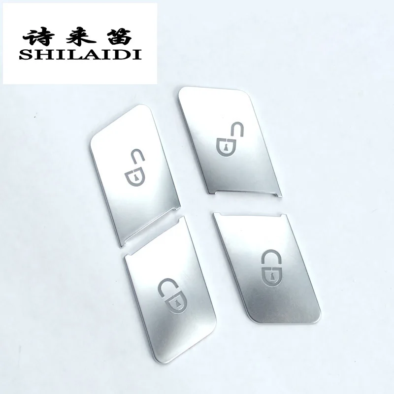 Car Styling Door Unlock Buttons Sequins Decoration CoverS Stickers Trim for Mercedes Benz C E Class W204 W212 Auto Accessories
Car Styling Door Unlock Buttons Sequins Decoration CoverS Stickers Trim for Mercedes Benz C E Class W204 W212 Auto Accessories