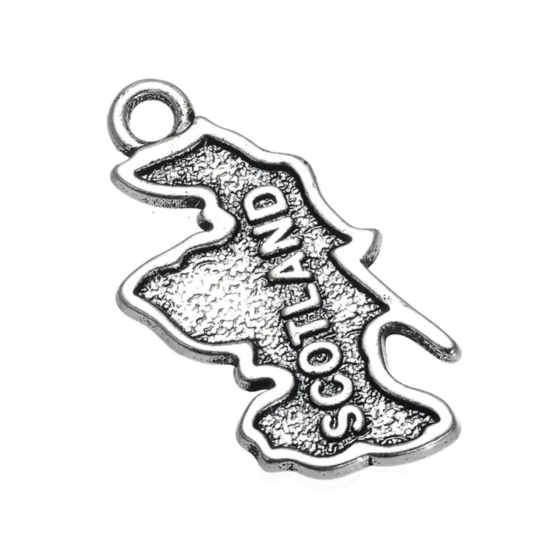 12pcs-- 23x15mm Antique Tibetan silver tone SCOTLAND Charm Pendant for For Bracelet Necklace Jewelry
12pcs-- 23x15mm Antique Tibetan silver tone SCOTLAND Charm Pendant for For Bracelet Necklace Jewelry