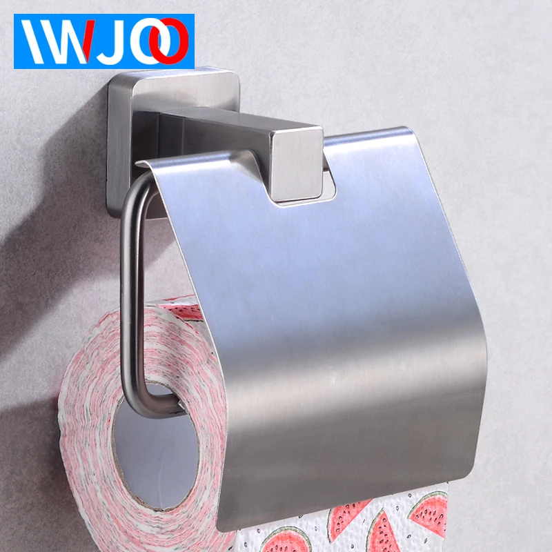 Toilet Paper Holder Stainless Steel Bathroom Tissue Roll Ppaer Holder with Cover Waterproof Wall Mounted Paper Towel Holder Rack
Toilet Paper Holder Stainless Steel Bathroom Tissue Roll Ppaer Holder with Cover Waterproof Wall Mounted Paper Towel Holder Rack