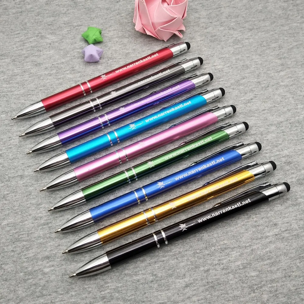 NEW customized wedding ceremony Nice writing stylus pens In 10 colors customized free with any logo text/words 20pcs/lot
NEW customized wedding ceremony Nice writing stylus pens In 10 colors customized free with any logo text/words 20pcs/lot