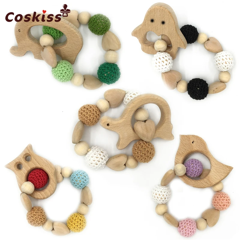 2pcs Baby Wooden Teether wooden Cat Handmade Nursing Wooden Crochet Bead Teething Crochet Bead Knitted Bead With Bracelet
2pcs Baby Wooden Teether wooden Cat Handmade Nursing Wooden Crochet Bead Teething Crochet Bead Knitted Bead With Bracelet