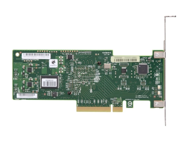 RaidStorage Avago LSI MegaRAID SAS 9240-8i LSISAS2008-IT 8 port NO-RAID SFF8087 6Gb HBA JBOD PCI-E 2.0 X8 Controller Card
RaidStorage Avago LSI MegaRAID SAS 9240-8i LSISAS2008-IT 8 port NO-RAID SFF8087 6Gb HBA JBOD PCI-E 2.0 X8 Controller Card