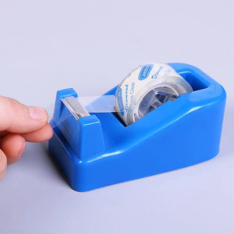 1 Pcs Rectangle Creative Plastic Tape Seat Tape Holder Office Tape Dispenser Desktop With Tape Cutter Supplies
1 Pcs Rectangle Creative Plastic Tape Seat Tape Holder Office Tape Dispenser Desktop With Tape Cutter Supplies