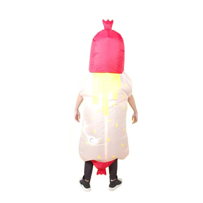 Adult Sausage Inflatable Costume New Design Children Hot Dog Cosplay mascot Toys Giant Outdoor Party Props
Adult Sausage Inflatable Costume New Design Children Hot Dog Cosplay mascot Toys Giant Outdoor Party Props