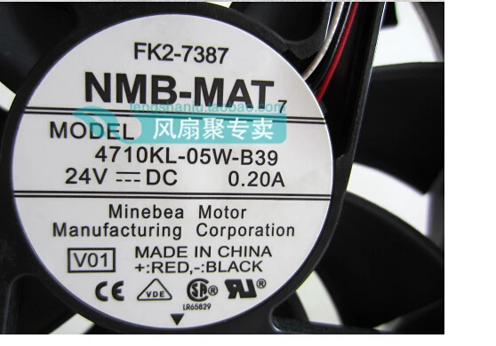New original NMB 4710KL-05W-B39 12CM 12025 24V0.2A120*120*25mm mute inverter fan
New original NMB 4710KL-05W-B39 12CM 12025 24V0.2A120*120*25mm mute inverter fan