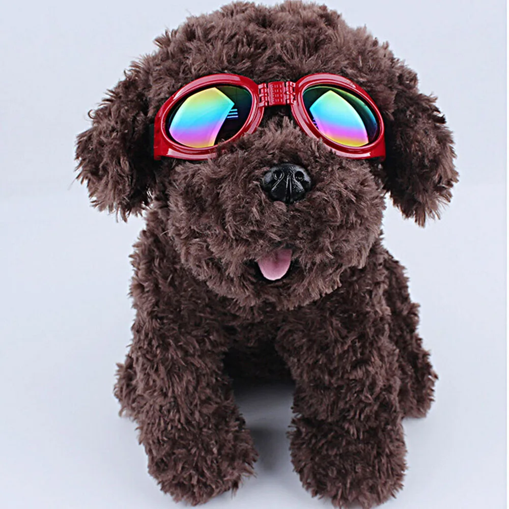 Pet Dogs Adjustable UV Sunglasses Red Eye-wear Costume Foldable Sun-resistant Goggles Gromming Products Photos Props Accessories
Pet Dogs Adjustable UV Sunglasses Red Eye-wear Costume Foldable Sun-resistant Goggles Gromming Products Photos Props Accessories
