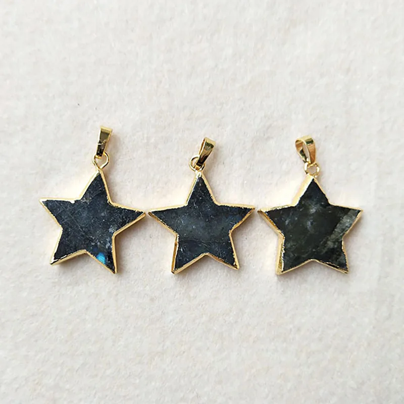 5pcs Natural Labradorite Faceted Pendant,Gold color Star Shape Gems stone charms Bead Labradorite Jewelry Necklace Making PD256
5pcs Natural Labradorite Faceted Pendant,Gold color Star Shape Gems stone charms Bead Labradorite Jewelry Necklace Making PD256