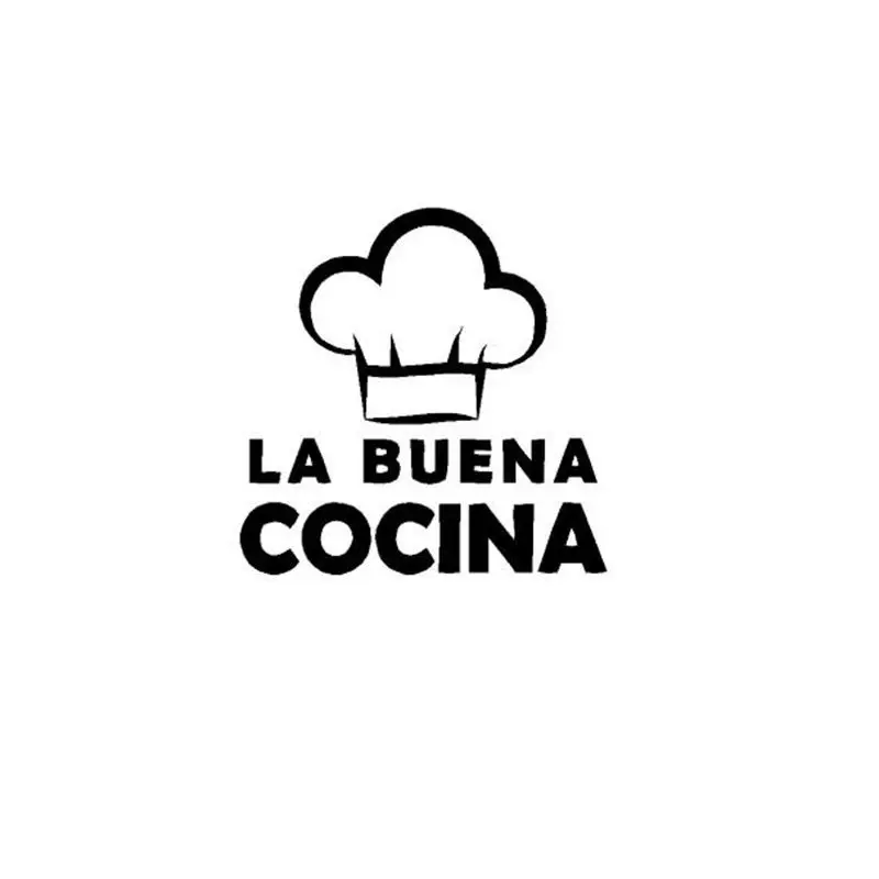 Виниловая наклейка на стену испанском языке кухню декор la buena cocina esp002 | Дом и сад
