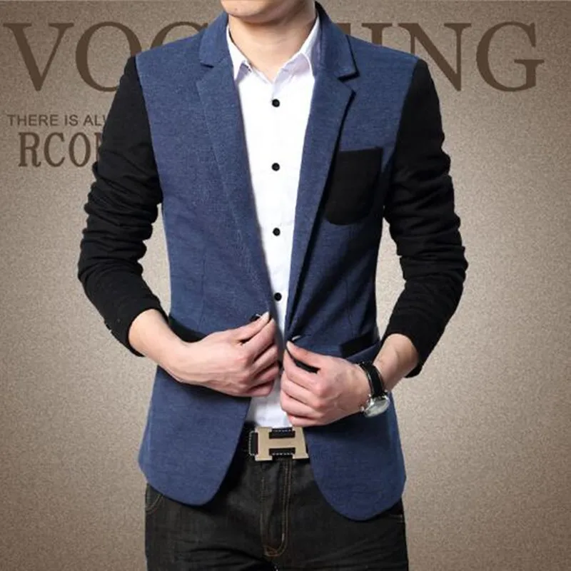 new fashion boutique men's casual suit jacket. Trend simple style solid color long-sleeve pocket coat
new fashion boutique men's casual suit jacket. Trend simple style solid color long-sleeve pocket coat