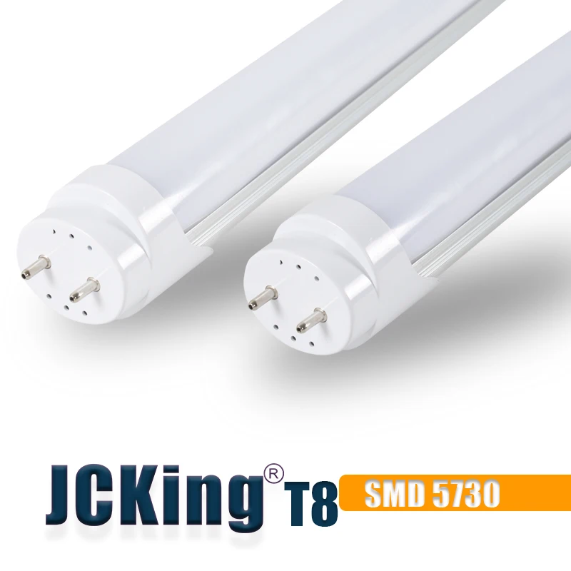 JCKing T8 SMD 5730 48 LEDs Tube light Bulb Lamp 86- 220V PVC LED Fluorescent Light 2Ft 60cm Fluorescent Incandescent Replacement
JCKing T8 SMD 5730 48 LEDs Tube light Bulb Lamp 86- 220V PVC LED Fluorescent Light 2Ft 60cm Fluorescent Incandescent Replacement