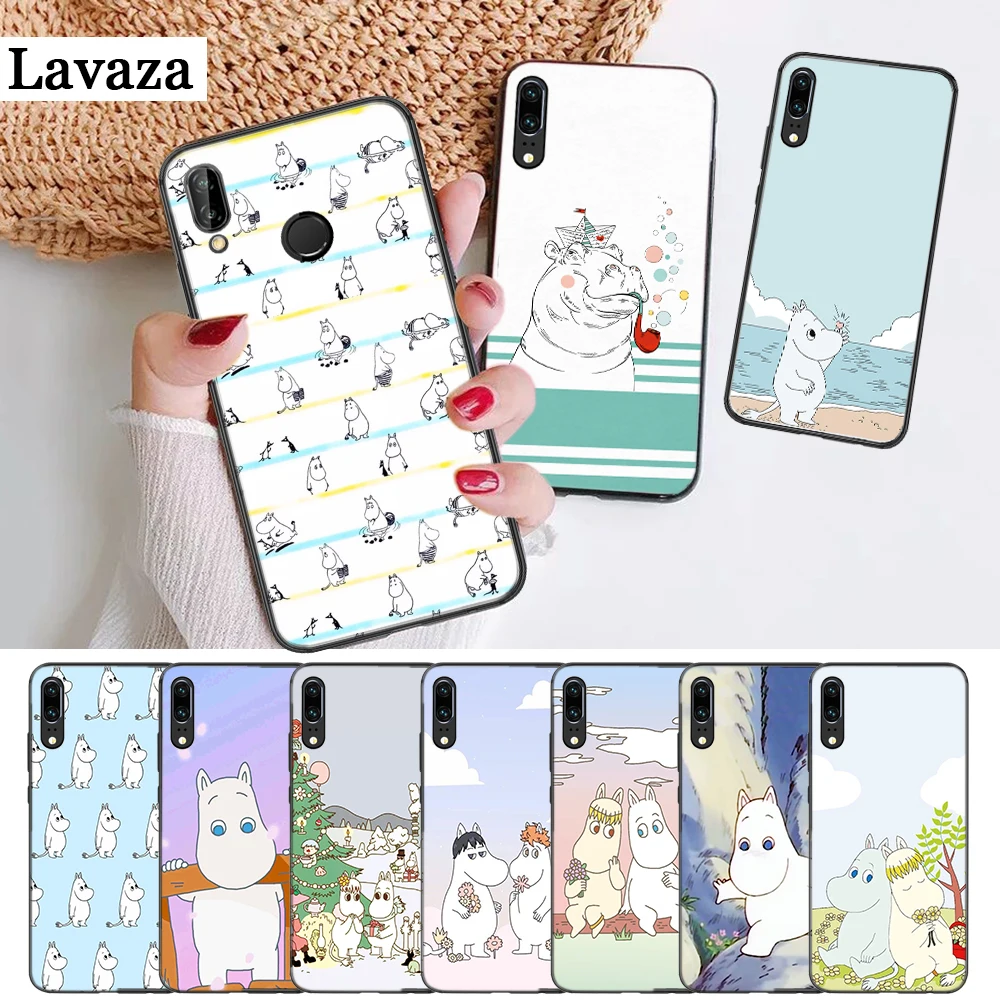 Силиконовый чехол с рисунком бегемота животных для Huawei P8 Lite 2015 2017 P9 2016 Mimi P10 P20 Pro P