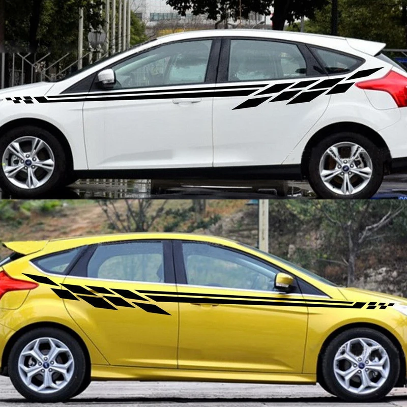 310CM Whole Car Waist Car Stickers Chequered Flag Mosaic Styling Sticker Bomb Funny Decor Car Body Cover Refitting Accessory
310CM Whole Car Waist Car Stickers Chequered Flag Mosaic Styling Sticker Bomb Funny Decor Car Body Cover Refitting Accessory