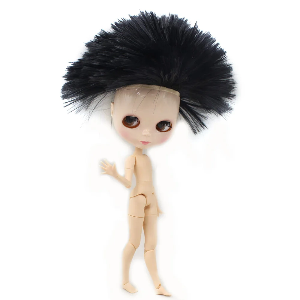 

ICY DBS Blyth doll No.BL9601 Black Big Bang hair Male JOINT body White skin Neo 1/6 BJD