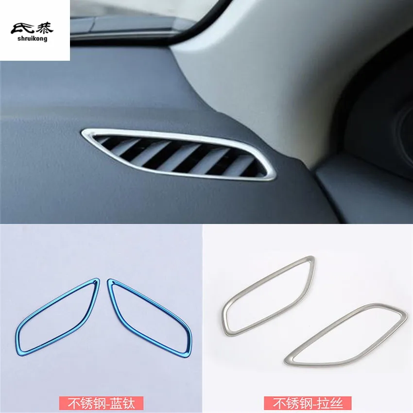 2pcs/Lot Stainless Steel High Position Air Cconditioning Outlet Decoration Cover For 2013-2018 Mitsubishi OUTLANDER
2pcs/Lot Stainless Steel High Position Air Cconditioning Outlet Decoration Cover For 2013-2018 Mitsubishi OUTLANDER