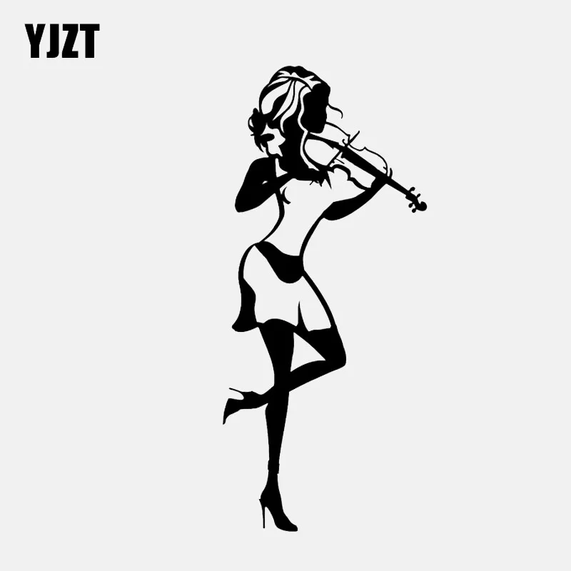 YJZT 6.4*14.7CM Coolest Beautiful Violinist Girl Sports Decor Car Sticker Vinyl Extreme Sport C12-1418
YJZT 6.4*14.7CM Coolest Beautiful Violinist Girl Sports Decor Car Sticker Vinyl Extreme Sport C12-1418