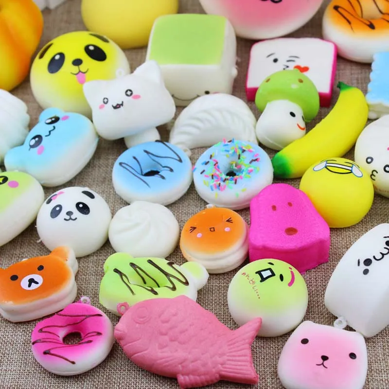 10/20/30 Pcs/Pack Squeeze Mochi Slow Rising Adorable Bread Cake Donut Charm Pendant Toy Stretchy Squishy Cream Cute Phone Strap
10/20/30 Pcs/Pack Squeeze Mochi Slow Rising Adorable Bread Cake Donut Charm Pendant Toy Stretchy Squishy Cream Cute Phone Strap