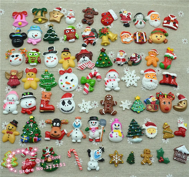 Christmas set Father bear snowman mix style Flat Back cabochon for decoration 50pcs/lot 15-30mm
Christmas set Father bear snowman mix style Flat Back cabochon for decoration 50pcs/lot 15-30mm