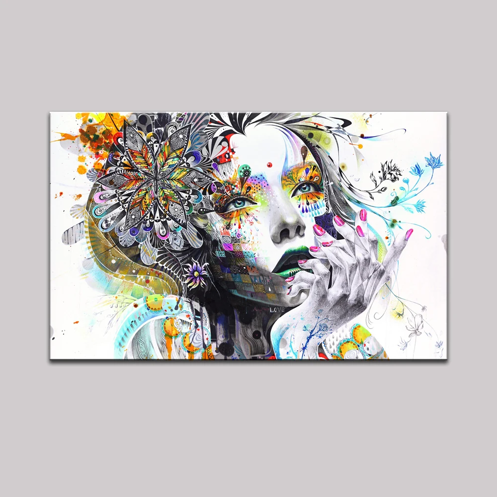 1 Piece Modern Wall Art Girl With Flowers Unframed Canvas Painting For Home Bedroom Art Wall Decoration Wall Pictures
1 Piece Modern Wall Art Girl With Flowers Unframed Canvas Painting For Home Bedroom Art Wall Decoration Wall Pictures