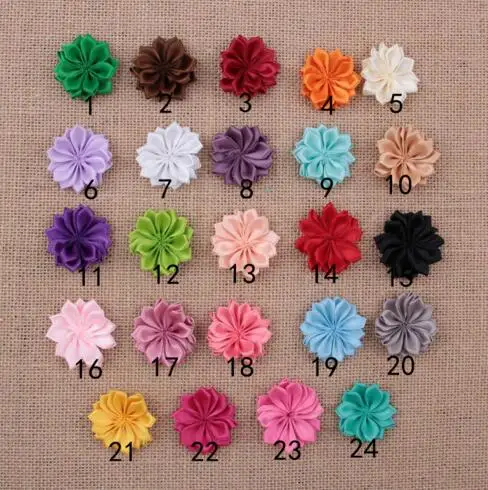 YH471 3.5CM Handmade Satin Ribbon Flower Sew Center Fabric Flowers Head Apparel Shoes Accessories
YH471 3.5CM Handmade Satin Ribbon Flower Sew Center Fabric Flowers Head Apparel Shoes Accessories
