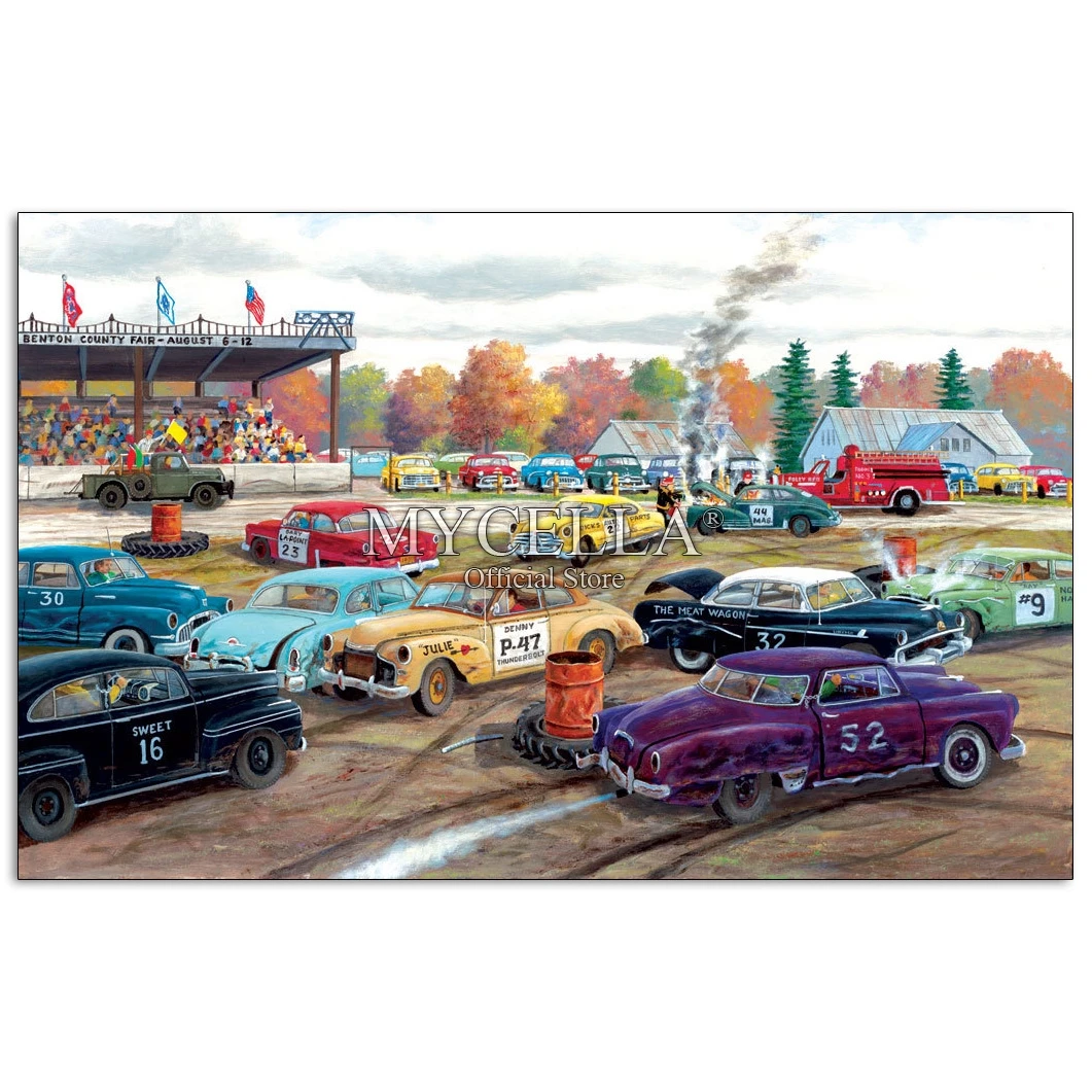 5D DIY Diamond Painting Cars Vintage Drill Full Diamond Embroidery Cross Stitch Needlework Wall Stickers Mosaic Home Decor Art
5D DIY Diamond Painting Cars Vintage Drill Full Diamond Embroidery Cross Stitch Needlework Wall Stickers Mosaic Home Decor Art
