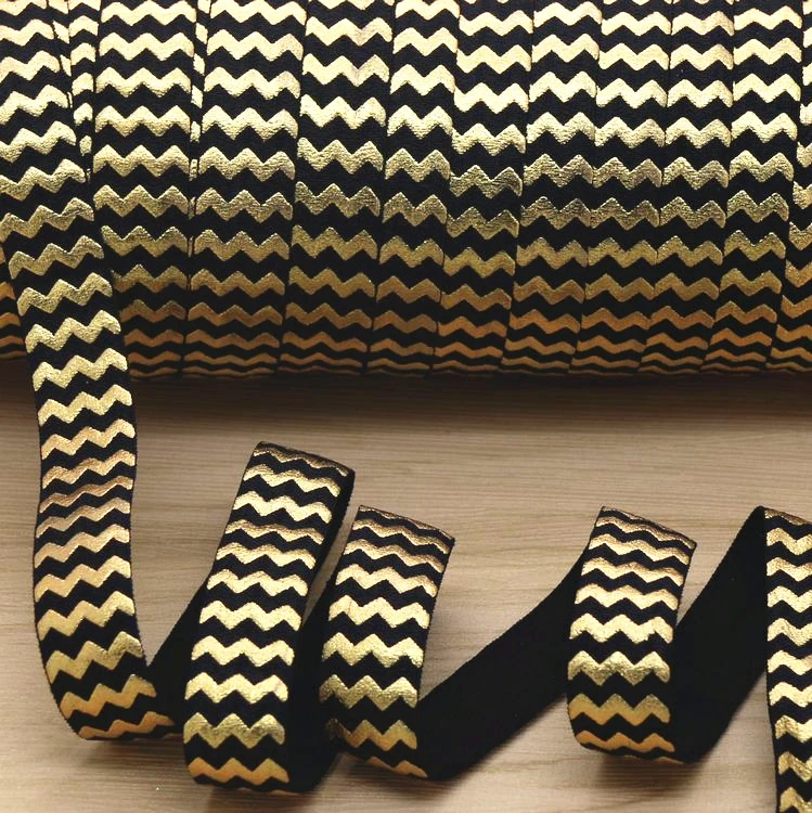 5/8'' Free shipping chevron gold foil printed Fold Elastic FOE headband headwear hairband diy decoration wholesale OEM P5850
5/8'' Free shipping chevron gold foil printed Fold Elastic FOE headband headwear hairband diy decoration wholesale OEM P5850